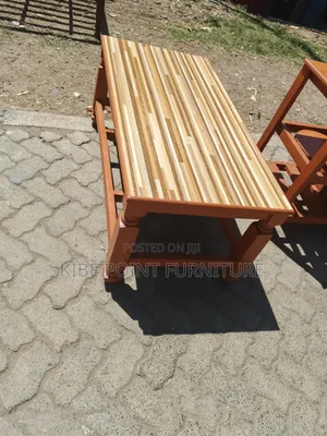 MDF and Wooden Leg Coffee Table