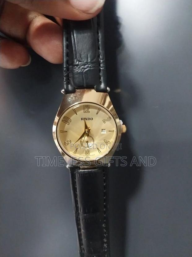 Rado Leather Black Simple Ladies Watch - thumbnail 2