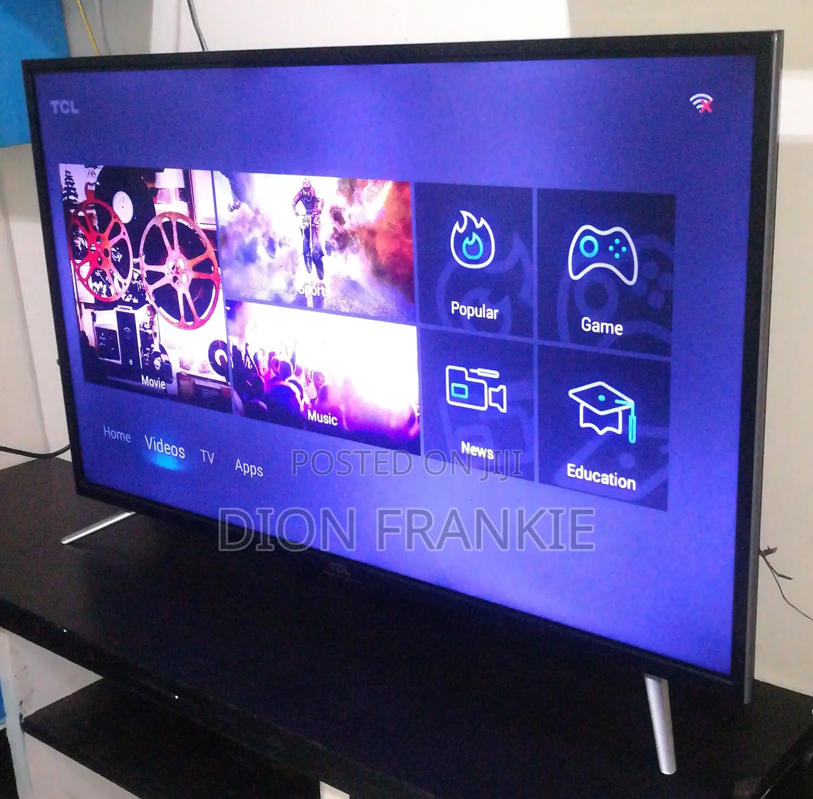 Original TCL 40′′ Smart Android Led Tv Uhd HDR Second Hand Usa Quality