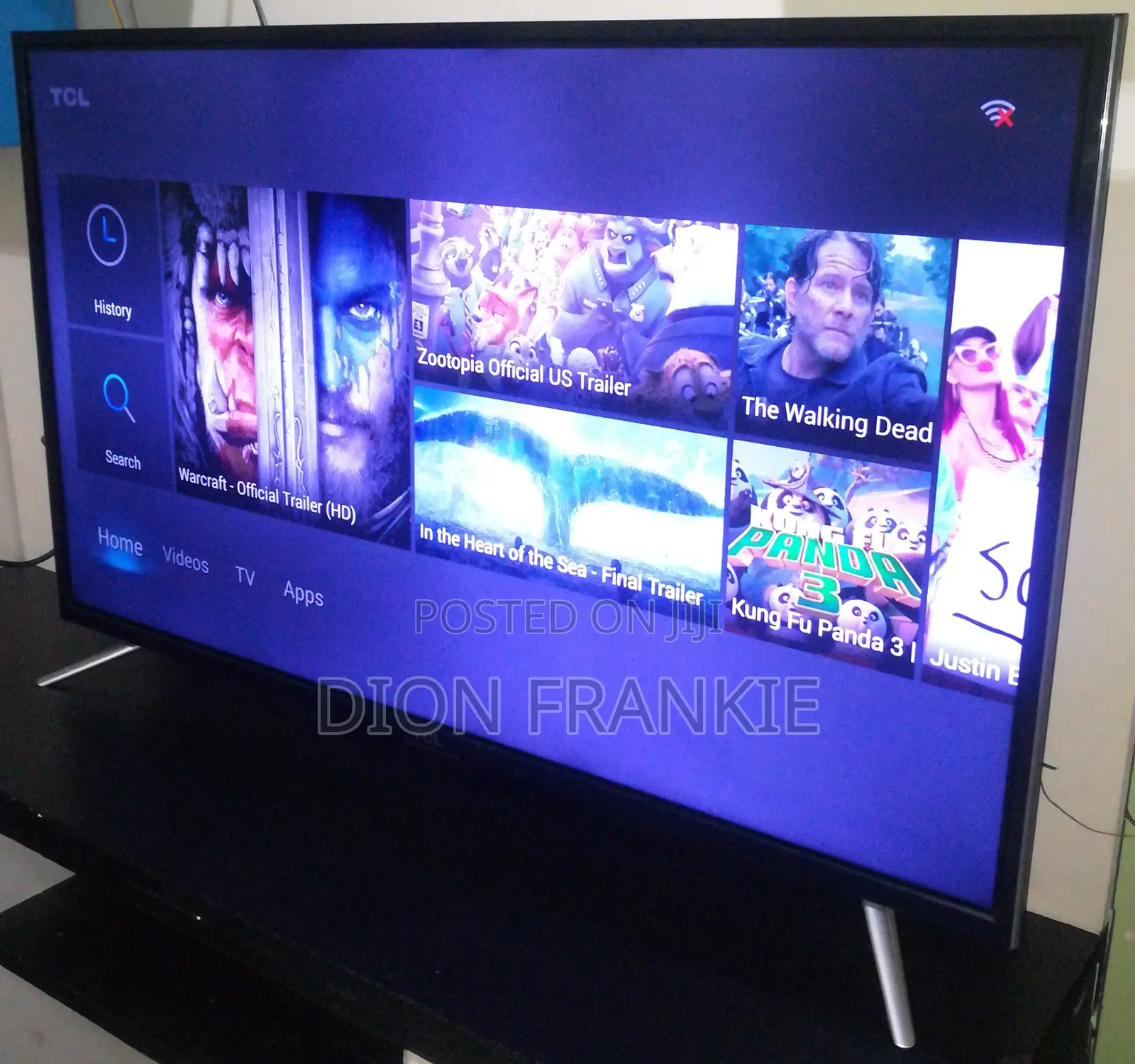 Original TCL 40′′ Smart Android Led Tv Uhd HDR Second Hand Usa Quality