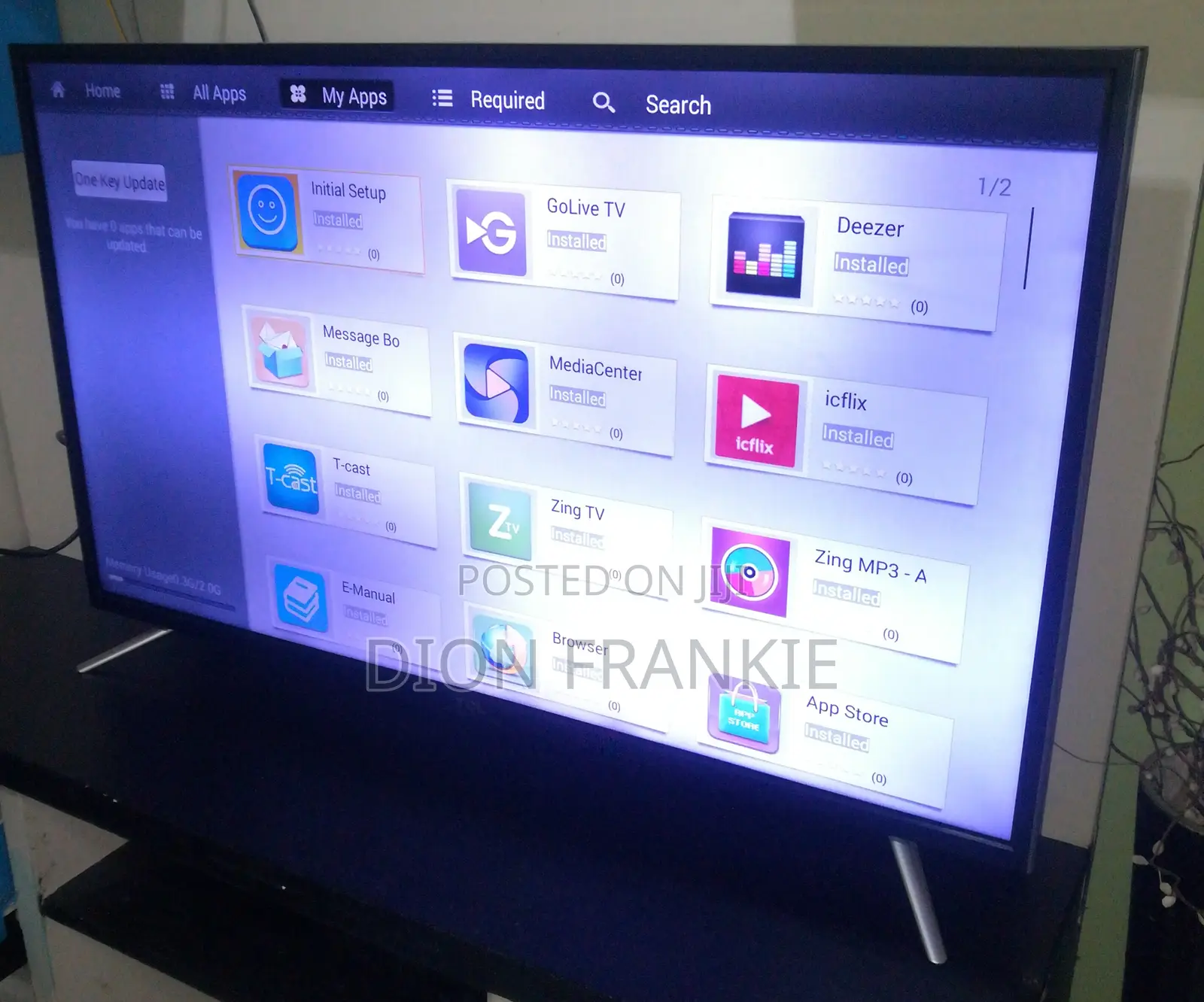 Original TCL 40′′ Smart Android Led Tv Uhd HDR Second Hand Usa Quality