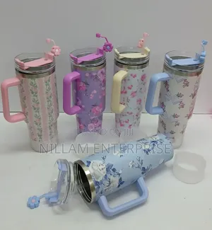 Flowered Stanley Mugs 1.2 LTR