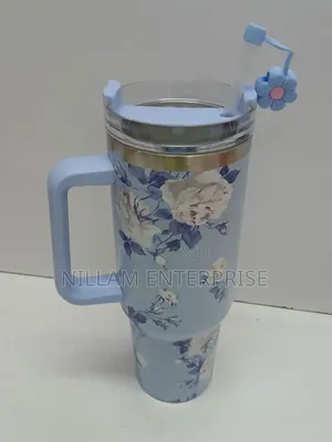 Flowered Stanley Mugs 1.2 LTR