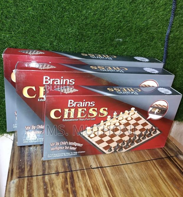Brains Chess Educational Magnetic Board Game Set.