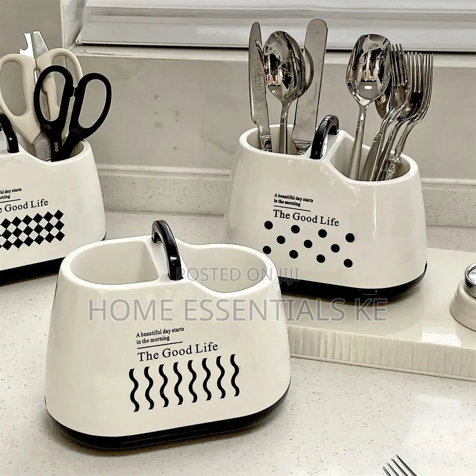 *Cutlery Drainer Holder