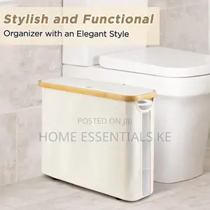 *Slim Bathroom Storage Cabinet/Multiple Tissue Organizer