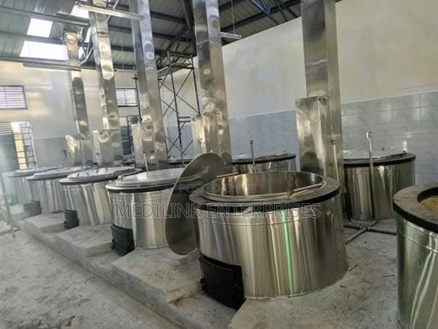 Stainless Commercial Kitchen Set Up (Boilers)
