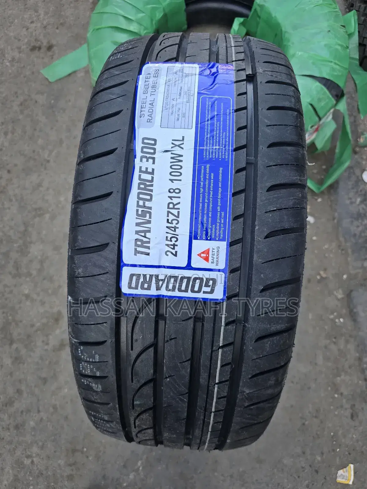 245/45r18 Goddard Tyre