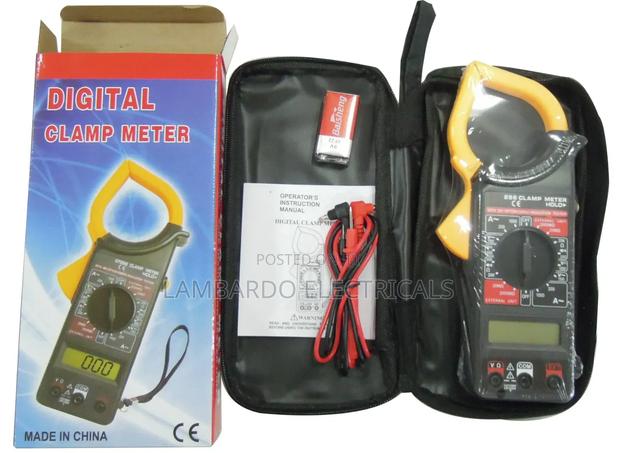 Dt266 Digital Clamp Meter/Multimeter - thumbnail 4