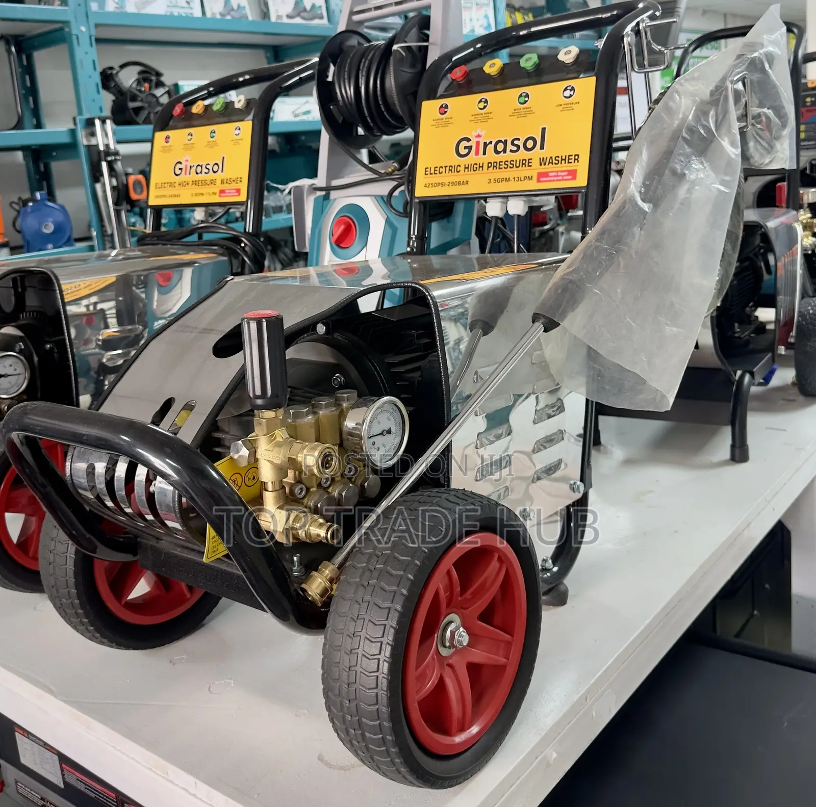 Girasol Electric High Pressure Washer 4250psi 5hp Motor