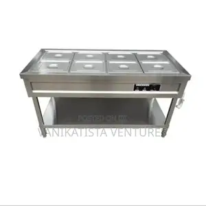 Electric Bain Marie Food Warmer Display – Stainless Steel (Gn Inserts)