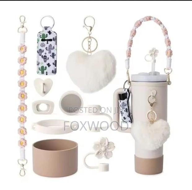 5 in 1 Decorative Stanley Mug Accessories - thumbnail 3