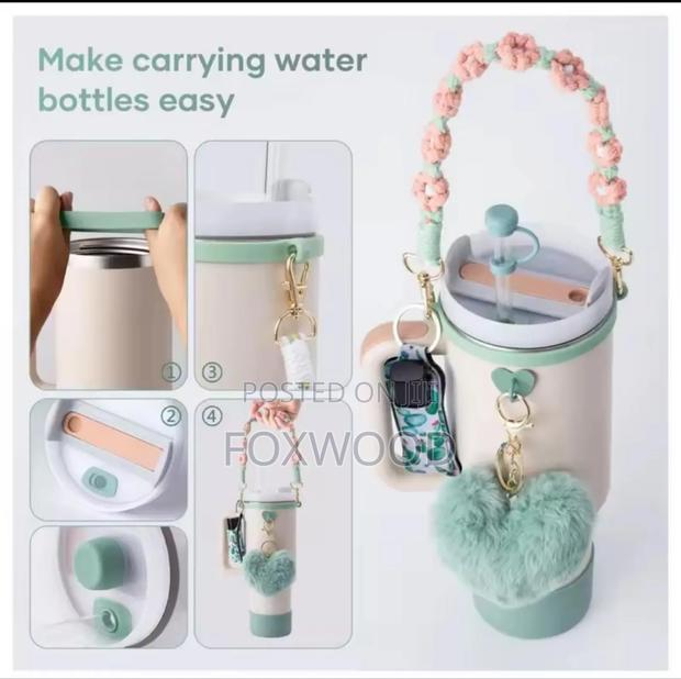 5 in 1 Decorative Stanley Mug Accessories - thumbnail 5