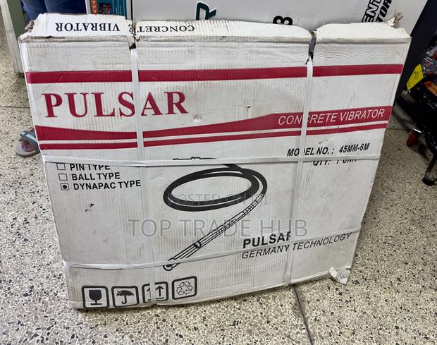 Pulsar Concrete Vibrator Poker 45mm By 6 Meters