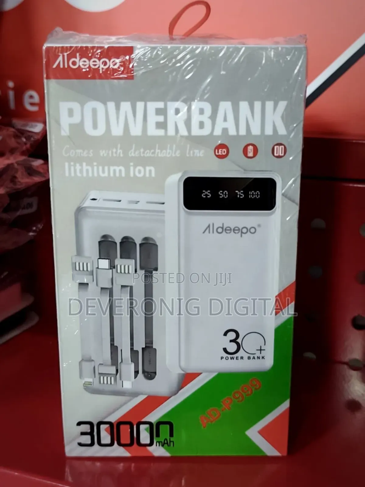 *Aldeepo P999 30,000 Mah Power Bank