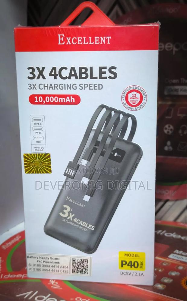 *Excellent P40 10,000 Mah Powerbank* - main view