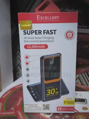 *P300 Excellent Super Fast 30w Powerbank*
-