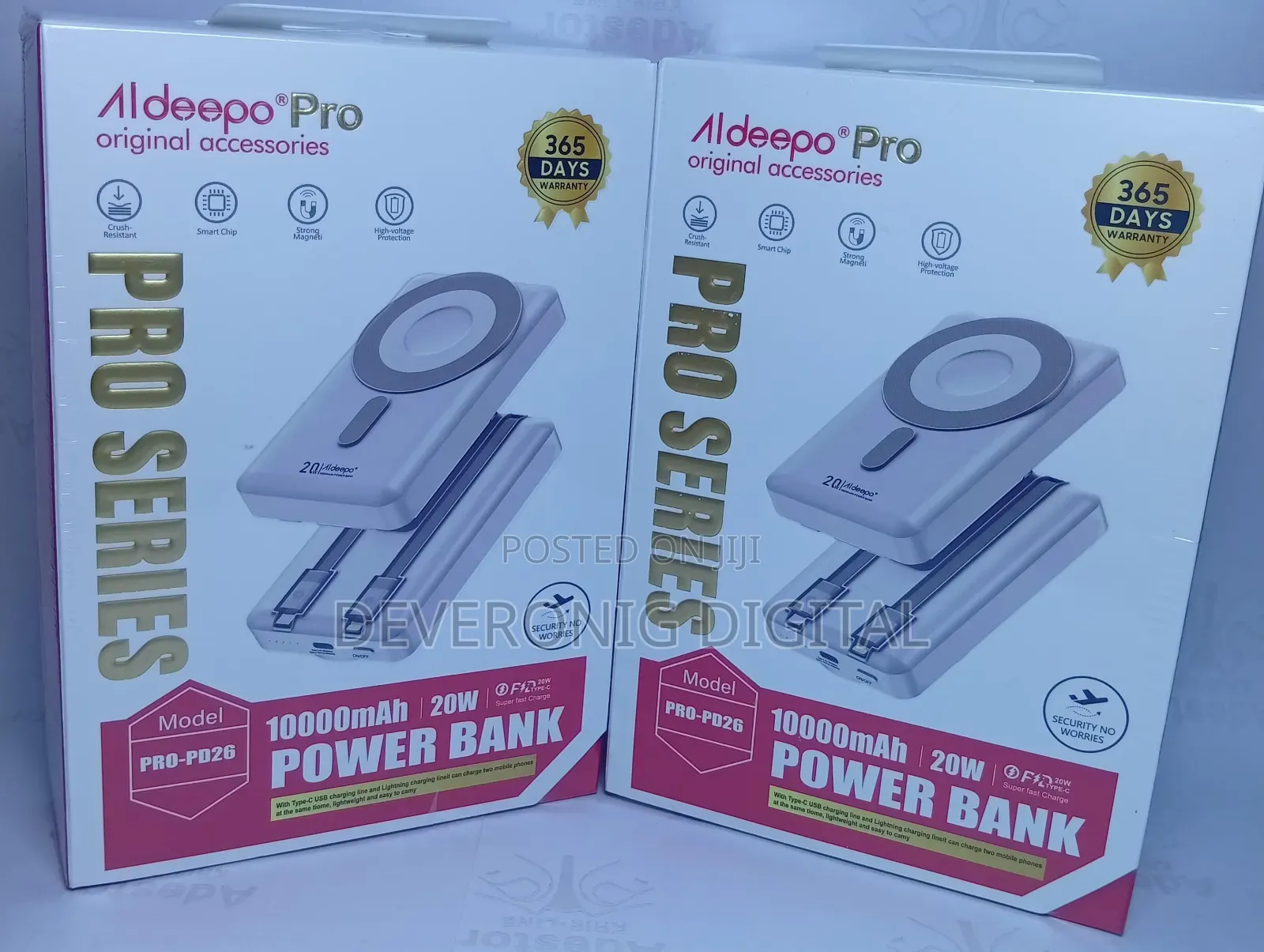 *Aldeepo Pro Pd26 Magsafe Powerbank