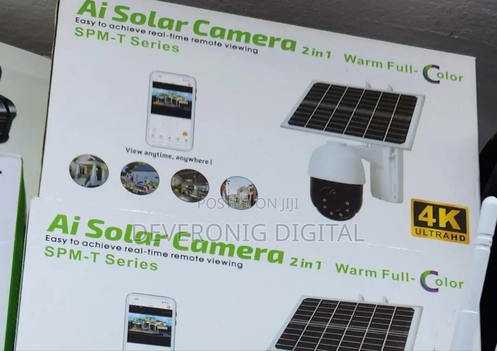 *Ai Solar Simcard Surveillance CCTV Camera*