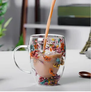 Decorated Double Wall Cup