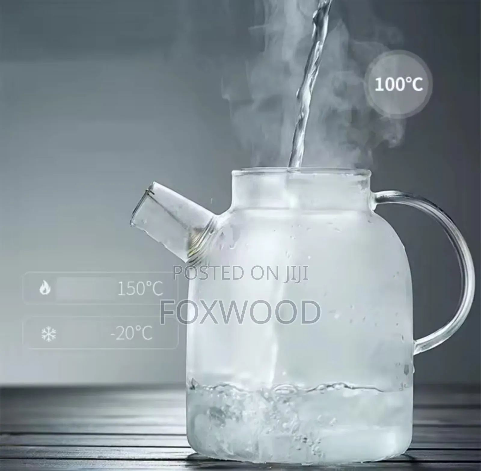 Heat-Resistance Glass Teapot Available
