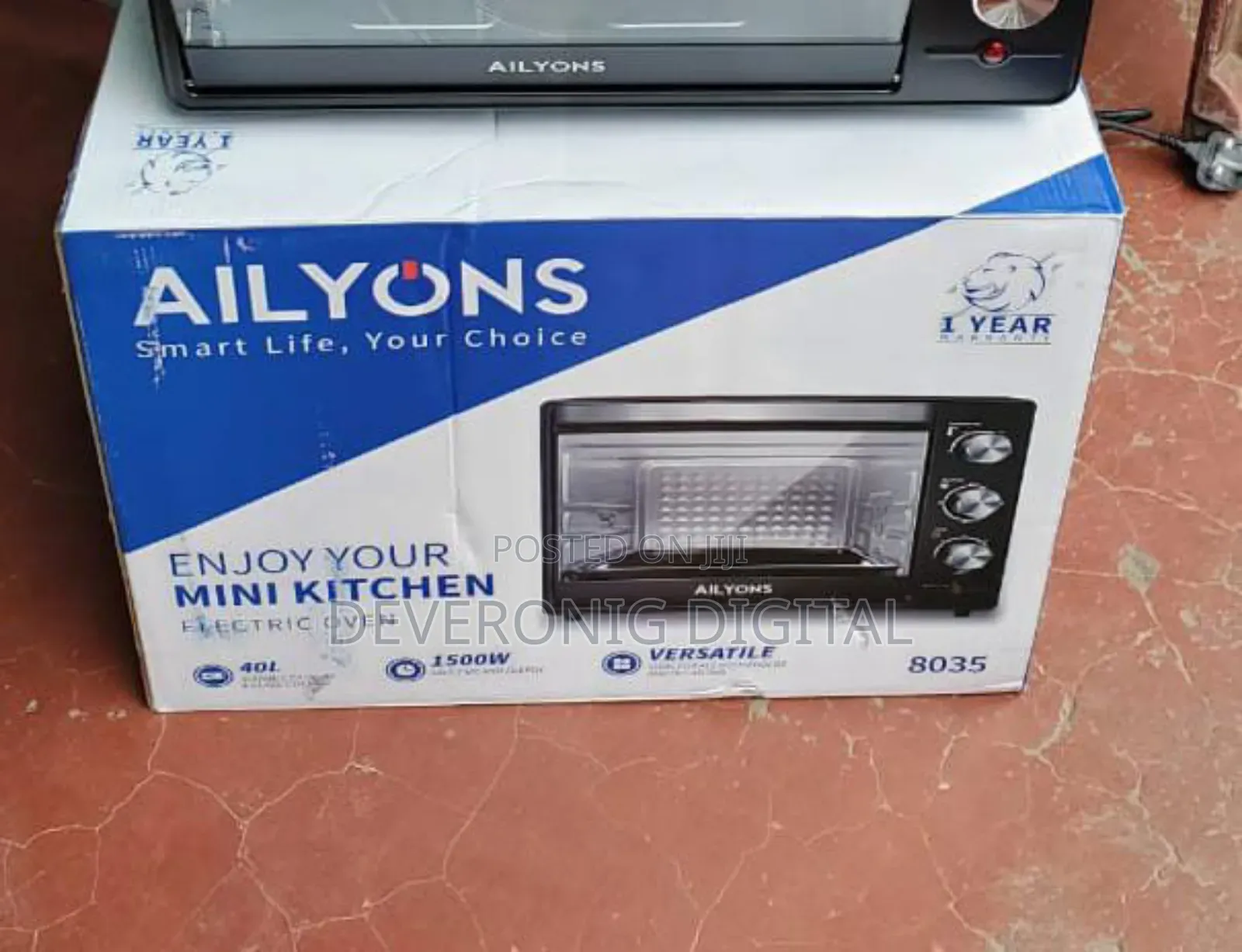20 Litres Ailyons Electric Oven
