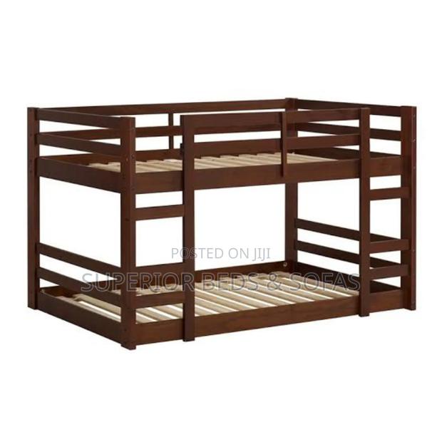 Low Base Wooden Double Decker Bed (4 by 6) - main view