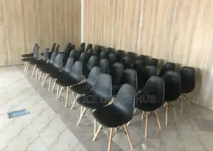 Pure Black Eames Chair