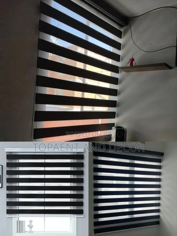 Black Themed to Match Your Theme Blinds