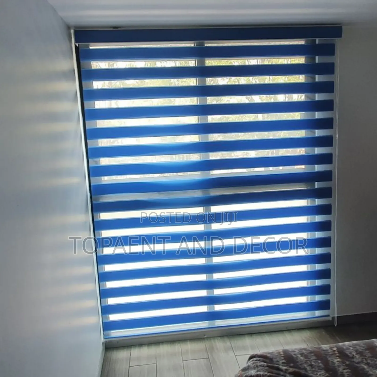 Blue Themed Quality Window Blinds