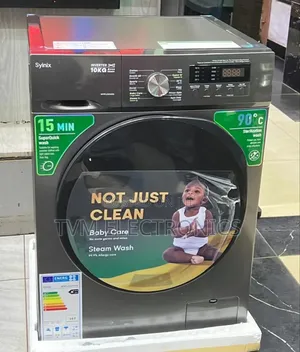 Syinix 10/7kg Wash and Dry Front-Load Washing Machine