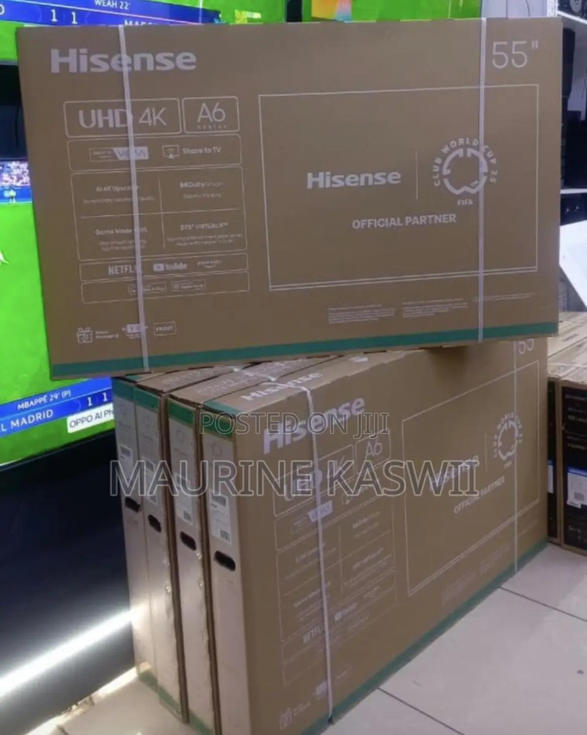 Hisense 55 “ Smart Vida Uhd -55a6(2025