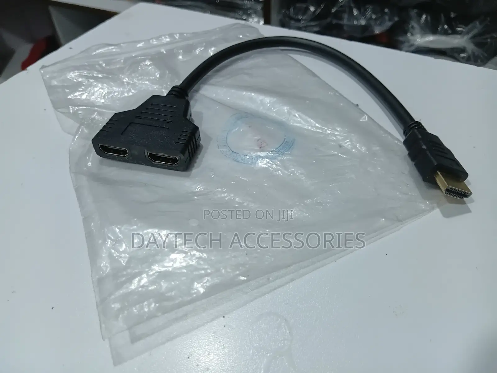 Hdmi Splitter Adapter Cable 1 Male to Dual Hdmi 2 Female
