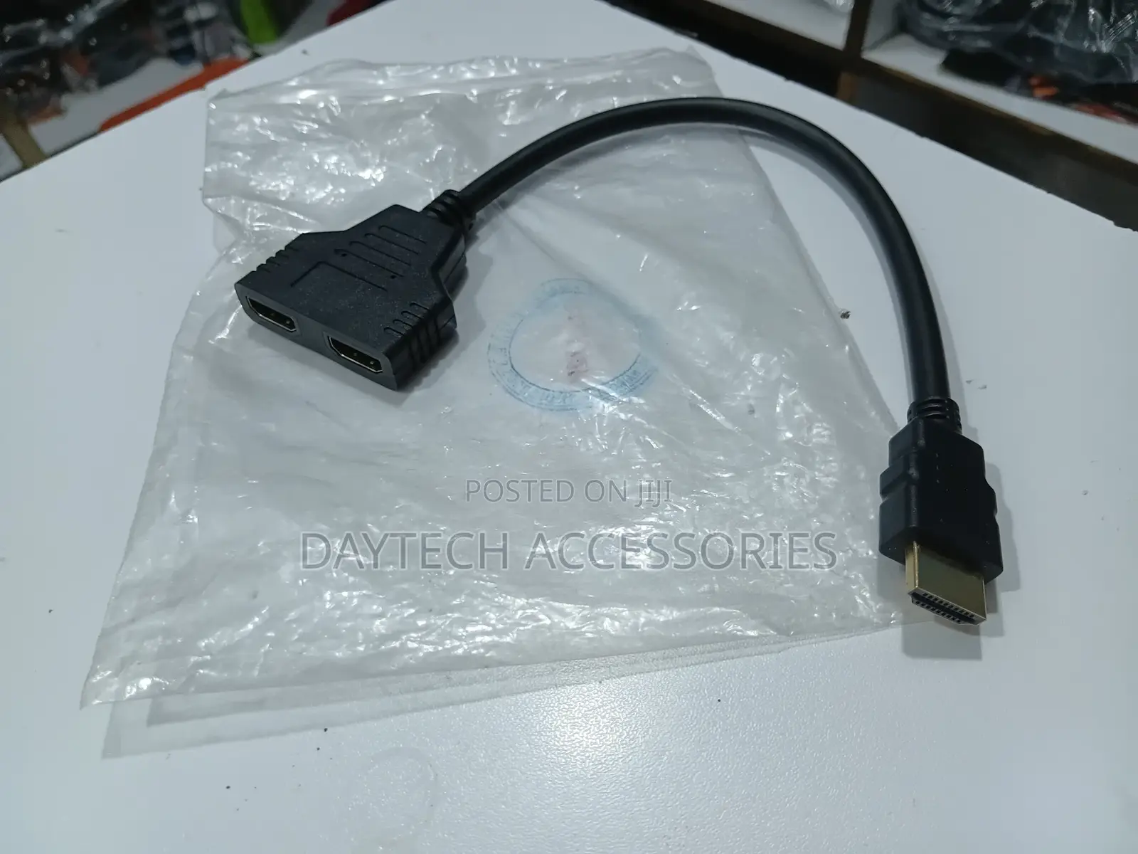 Hdmi Splitter Adapter Cable 1 Male to Dual Hdmi 2 Female