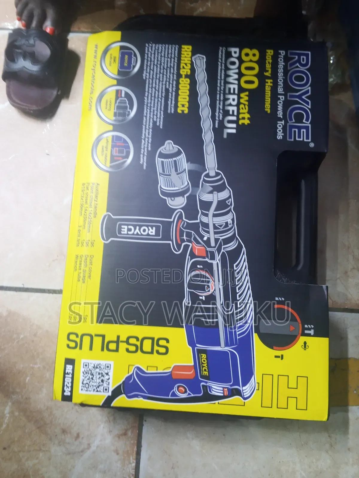 Heavy Duty Rotary Hammer/ Royce