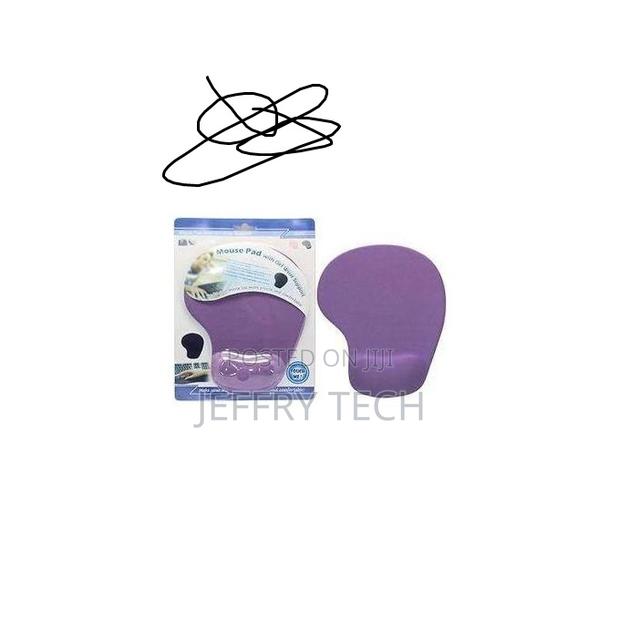 Office Mousepad With Gel Wrist Support - Ergonomic Gaming Desktop Mou - main view