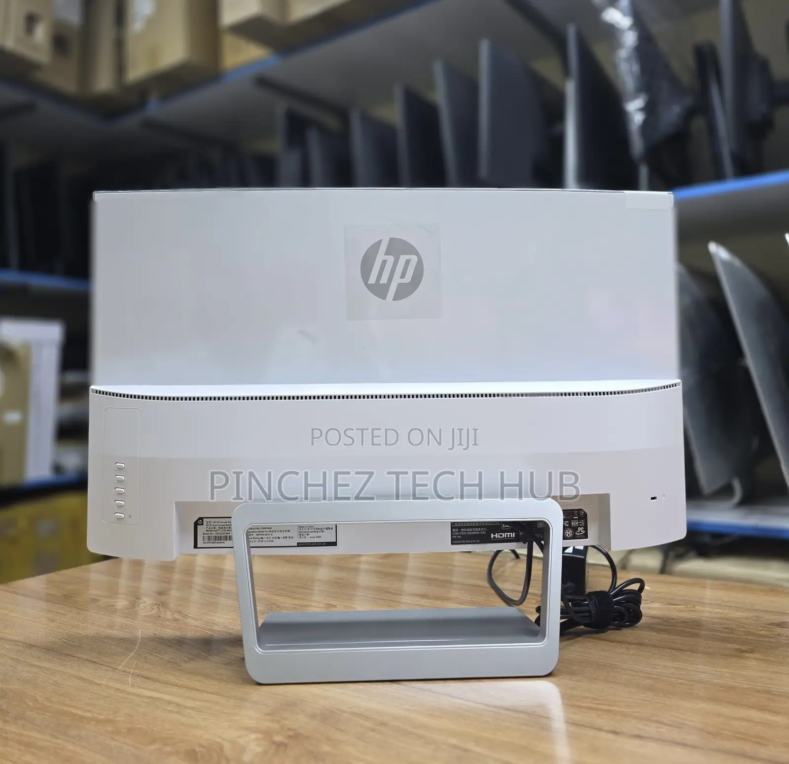 Hp 27 Inch Curved Display Brand New Monitor 1920*1080 75hz