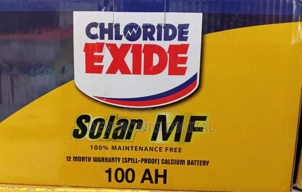 *Chloride 100ah Solar Battery