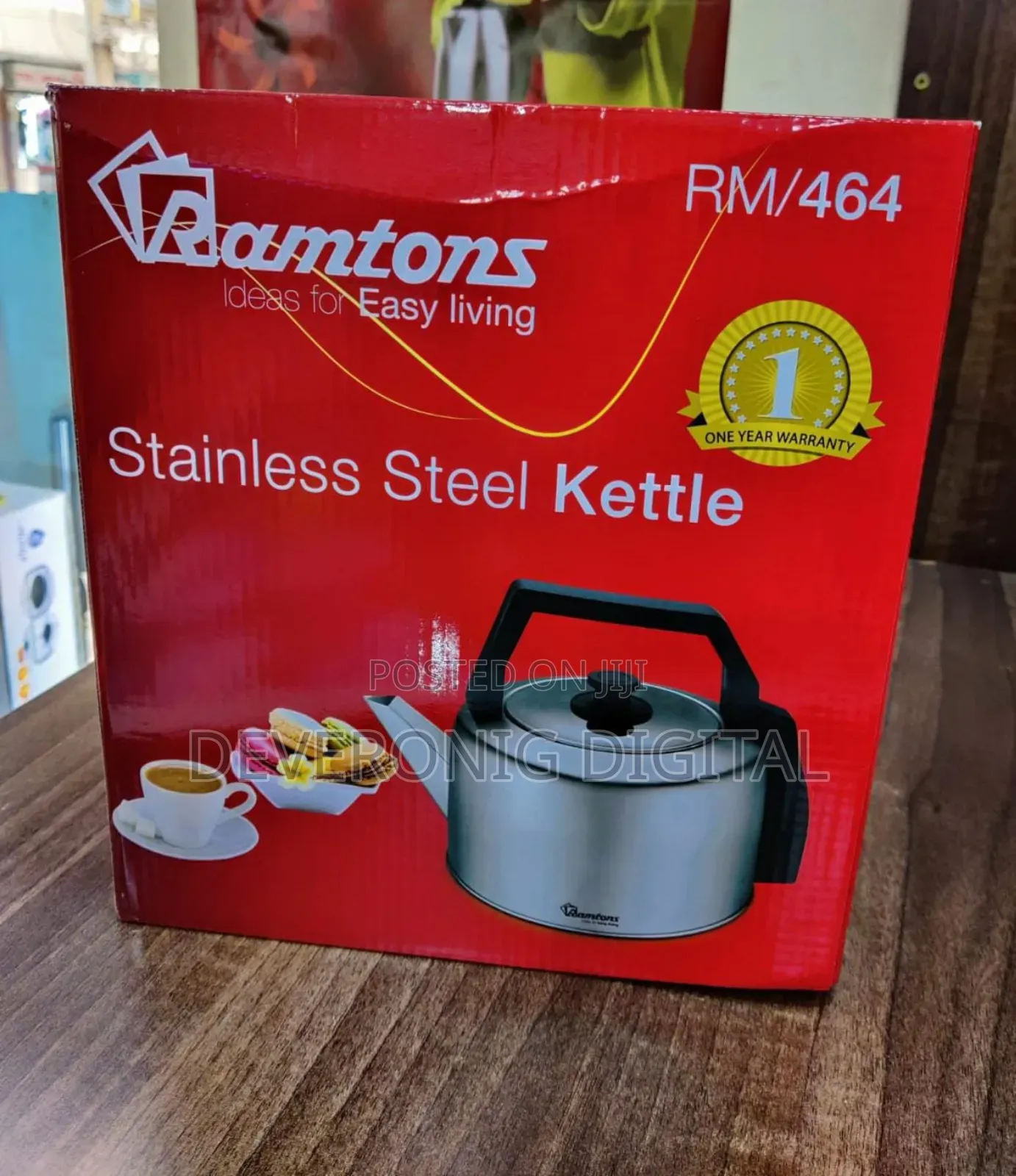 *Ramtons Traditional Kettle 5litres Rm 464