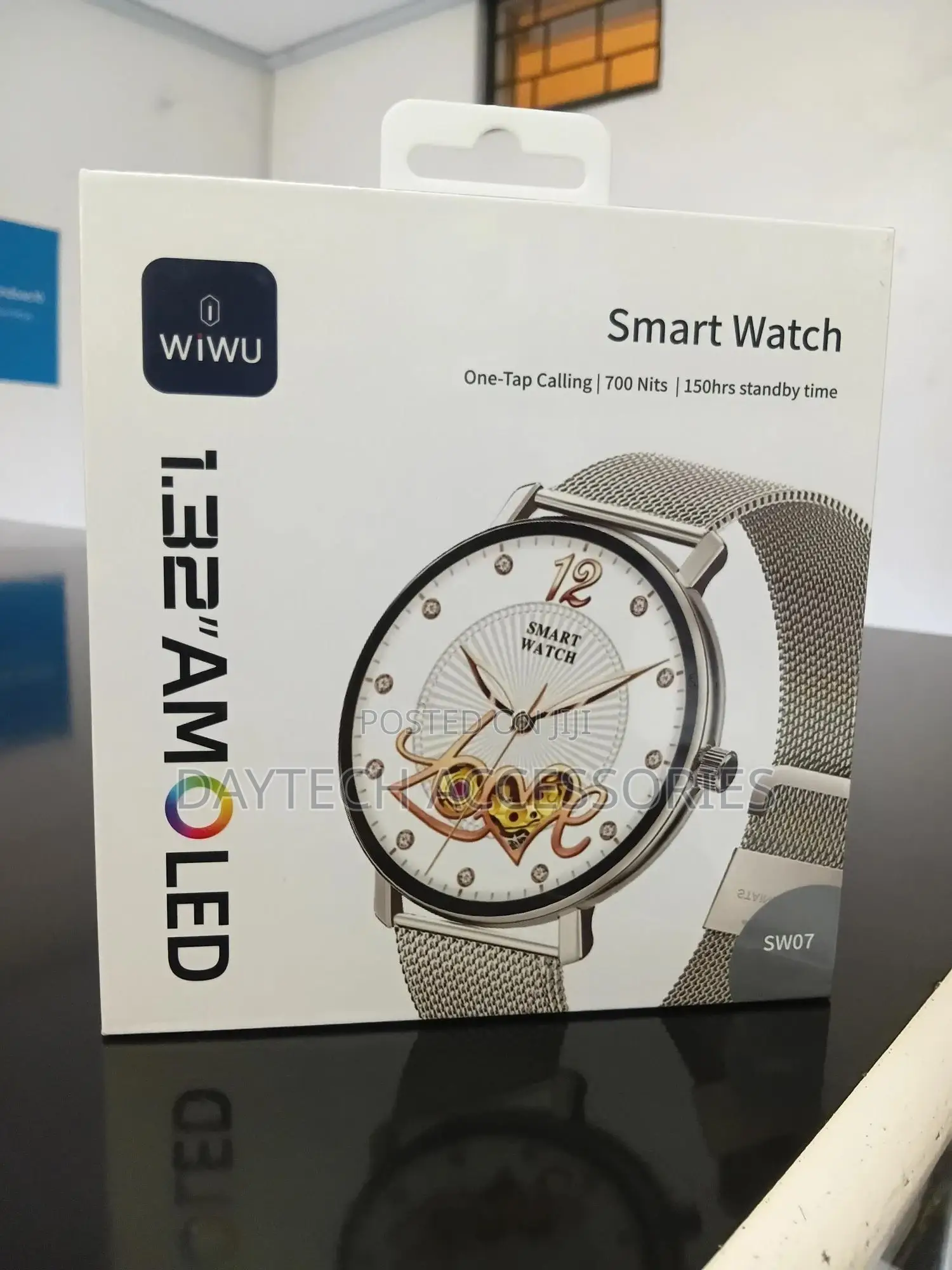 Wiwu Sw07 Smart Watch 1.32" Amoled Display