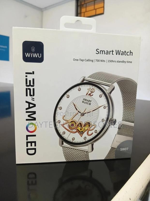 Wiwu Sw07 Smart Watch 1.32" Amoled Display