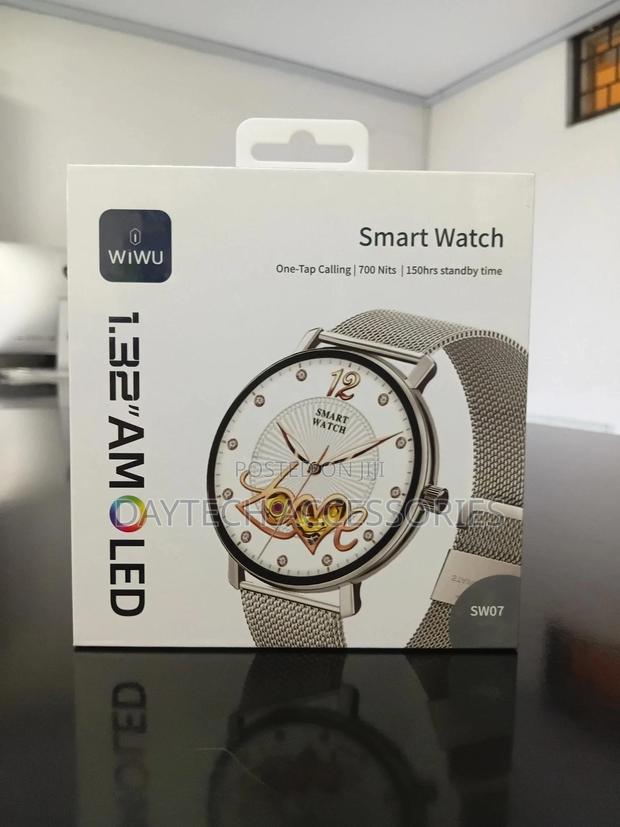 Wiwu Sw07 Smart Watch 1.32" Amoled Display - thumbnail 2