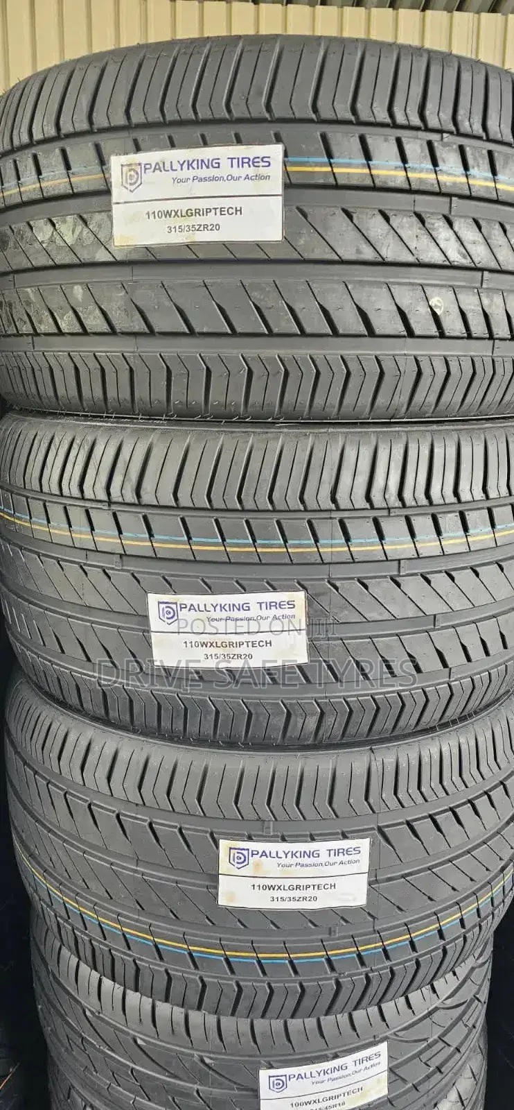 315/35 R 20 Pallyking Tyres Brand New
