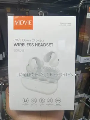 Vidvie Bt870 Ows Open Clip Wireless Earbuds - White