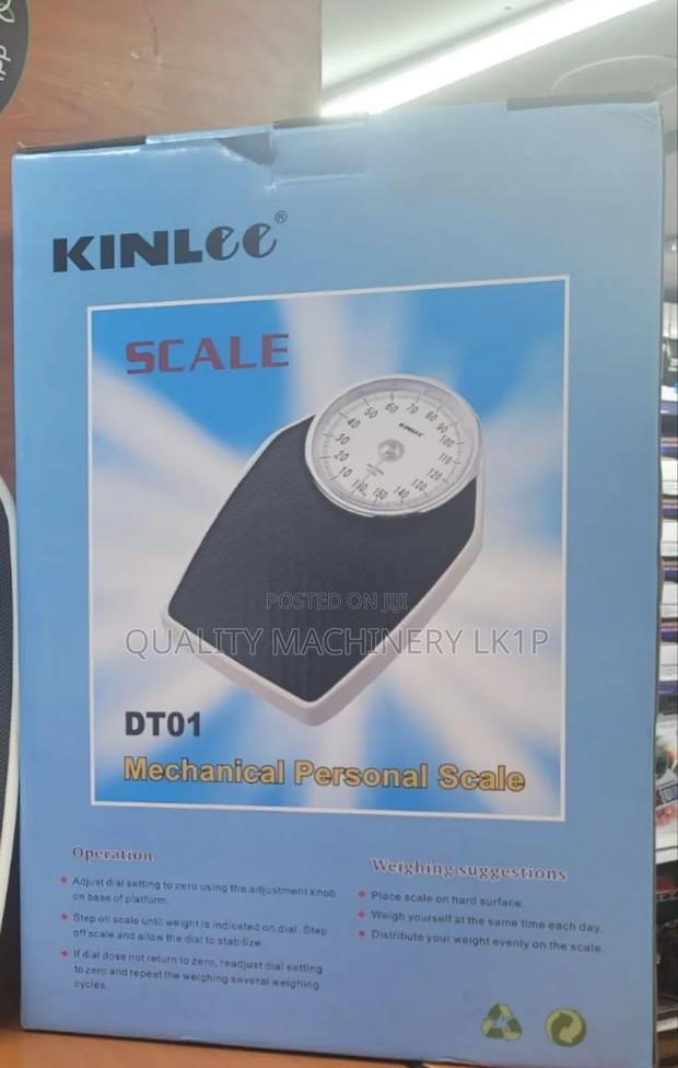 Classic Analog Personal Weighing Scale – 160kg Heavy Duty