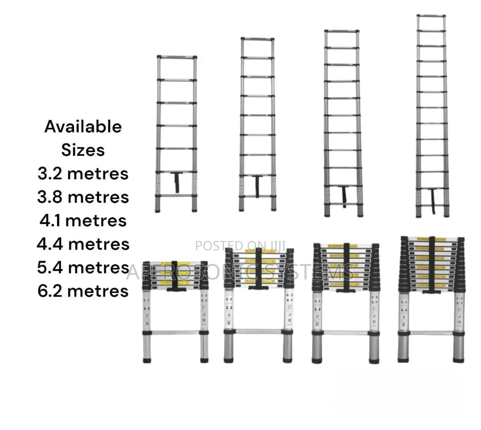 High-Quality Single Telescopic Ladder