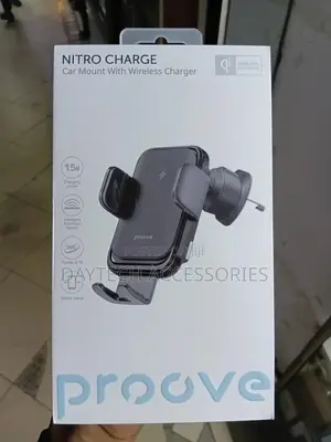 Wireless Charging Car Holder Proove Nitro Charge 15w
