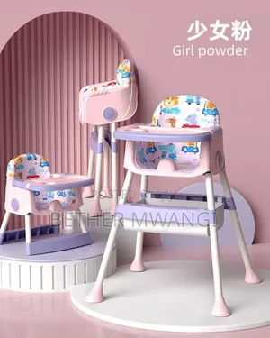 2-in 1 Foldable High Weaning Chair In Kenya