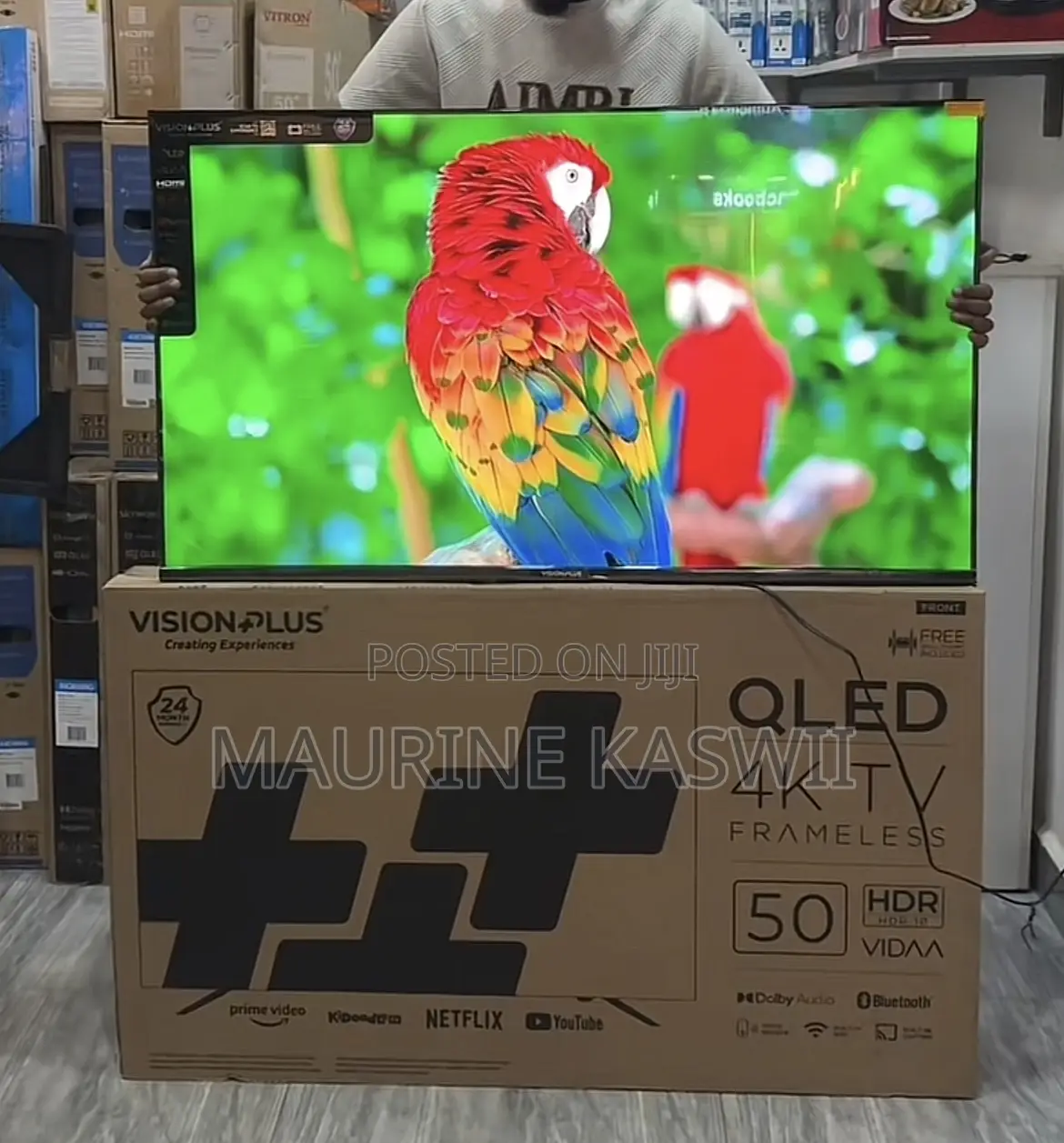 Vision Plus 50” Smart Tv-2025