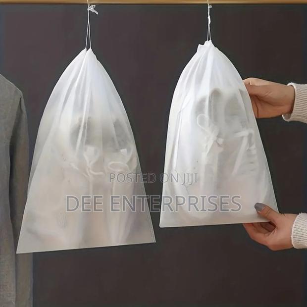 White 25pcs Shoe Dust Cover